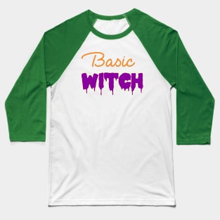 Basic Witch Baseball T-Shirt